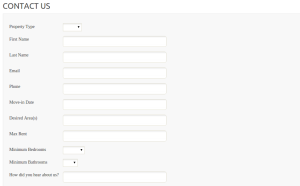 Real Estate Contact Form