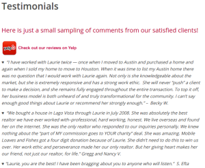 Give Realty Testimonials